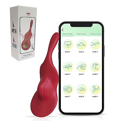 Vibrador de Calcinha via APP - À Longa Distância - Déli - SI