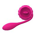 Rosa com Língua estimuladora de Clitóris e Ponto G - Snak Tongue - SI