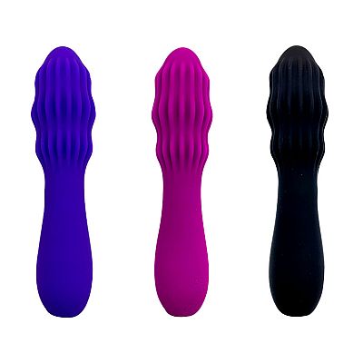 Vibrador de Ponto G com textura na ponta - SI