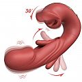 Vibrador de Ponto G e Clitóris com Boca e Dedilhar / Slap - ALWUP - SI