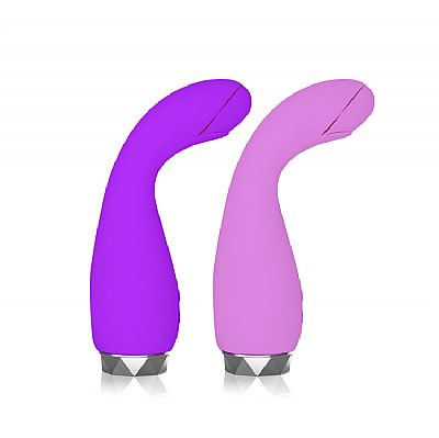 Mini Vibrador Ponto G em Silicone Cirúrgico - 13 cm