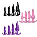 Kit com 4 Plug anal - SI
