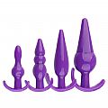 Kit com 4 Plug anal - SI