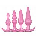 Kit com 4 Plug anal - SI