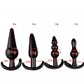 Kit com 4 Plug anal - SI