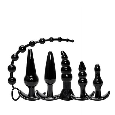 Kit com 6 Plug Anal - SI