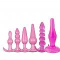 Kit com 6 Plug Anal 2 - SI