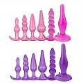 Kit com 6 Plug Anal 2 - SI