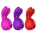 Vibrador de clitóris com Formato de coelho / Pulsação - SI