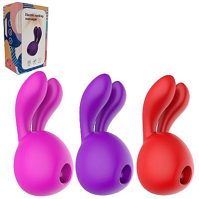 Vibrador de clitóris com Formato de coelho / Pulsação - SI