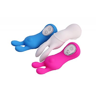 Vibrador Orelhas Coelho Puro Silicone