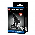 Anel Peniano Duplo com Vibrador - Pretty Love