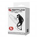 Anel Peniano Duplo com Vibrador - Ruben - Pretty Love