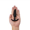 Plug Anal Cônico em Silicone - Tamanho 12,5x3,2 - SI