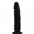 Plug Anal Reto com Glande e Ventosa - Tamanho 13.6x2.8 - SI