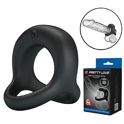 Anel Peniano Duplo com Vibrador Recarregável - Elliott - Pretty Love