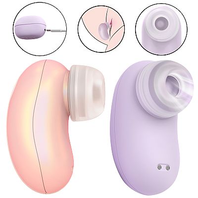 Vibrador de Pulsação com Case Recarregável - Mini Pod - S-hande