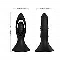 Plug Anal Recarregável / com controle Remoto - Tamanho 12.0x3,7 - SI