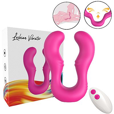 Vibrador de Ponto G e Clitóris / Flexível com Controle Remoto - SI