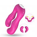 Vibrador de Ponto G e Clitóris / Flexível com Controle Remoto - SI