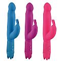 Honey Bunny  - Vibrador Duplo Motor em Puro Silicone - Aphrodisia