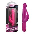Honey Bunny - Vibrador Duplo Motor em Puro Silicone 10 Velocidades Honey Bunny - Vibrador Duplo Motor em Puro Silicone 10 Velocidades
