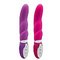 Vibrador Toque Aveludado Lovey | Puro Silicone 18 cm Vibrador Toque Aveludado Lovey | Puro Silicone 18 cm