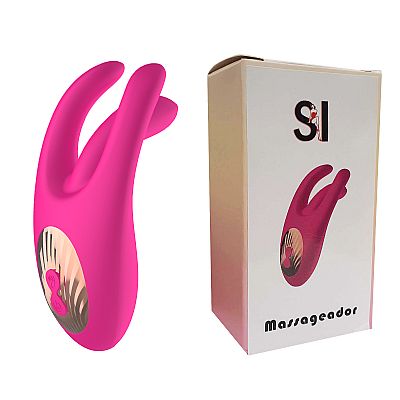 Vibrador de Ponto G com estimulador de Clitóris - Dedilhar / Vem cá -...