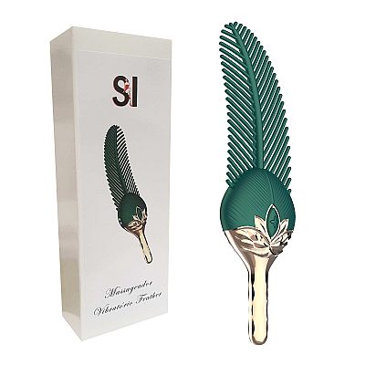 Vibrador de clitóris Formato de Pena / Recarregável - Feather - SI