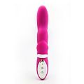 Vibrador Toque Aveludado Lovey | Puro Silicone 18 cm Vibrador Toque Aveludado Lovey | Puro Silicone 18 cm