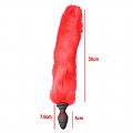 Plug Anal em silicone com Vibro - Rabo de Raposa - Tail - 39 cm - SI