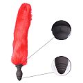 Plug Anal em silicone com Vibro - Rabo de Raposa - Tail - 39 cm - SI