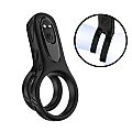 Anel Peniano Duplo com Vibrador - Recarregável - Robô - SI