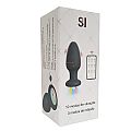 Plug Anal em Silicone com Rotação e Luz de Led - Recarregável e App -...