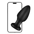Plug Anal em Silicone com Rotação e Luz de Led - Recarregável e App -...