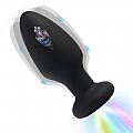 Plug Anal em Silicone com Rotação e Luz de Led - Recarregável e App -...