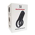 Anel Peniano Duplo com Vibrador - Recarregável - Robô - SI