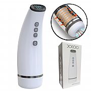 Masturbador Lanterna com Pulsação e Voz - Xocoo - Green Baby