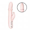 Vibrador Ponto G e clitóris com Vai e Vem de Anel - SI
