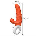 Vibrador de Ponto G e clitóris com Pulsação - Chili - S-Hande