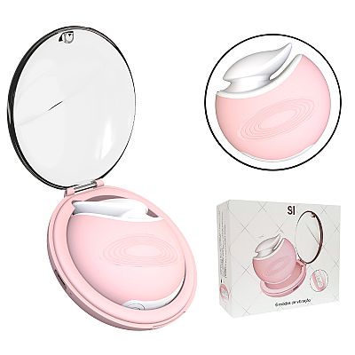 Vibrador de Clitóris com Case de Acrílico Recarregável - Homi 1 - SI
