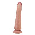 Dildo Realístico com Dupla Camada - Tiemeyer 2 Marrom - 25,0 X 4,5 cm...