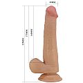 Pênis Realístico com Dupla Camada - Tallen / Bege - 22,0 X 4,0 cm -...