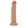 Dildo Realístico com Dupla Camada - Keon / Bege - 21,4 X 4,4 cm -...