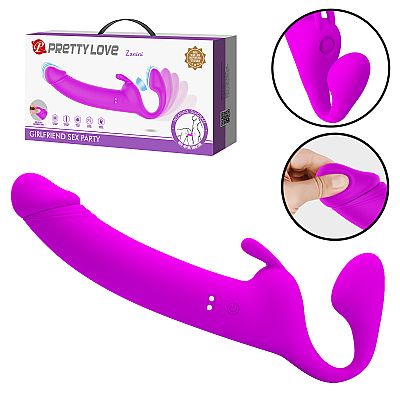 Vibrador de Ponto G e Clitóris com Tapping - Strapless - Zanini - 4.0...
