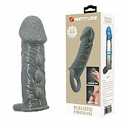 Capa Peniana Extensora com Anel para Escroto -  Penissleeve - 14.0 X...