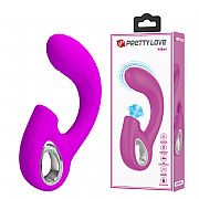 Vibrador de Ponto G e Clitóris com Tapping - Sibel - Pretty Love