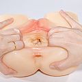 Masturbador Bunda Super Realística 1 - Vagina e Ânus - SI