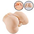 Masturbador Bunda Masculina com Escroto - Super Realística -  Ânus -...