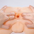 Masturbador Bunda Masculina com Escroto - Super Realística -  Ânus -...